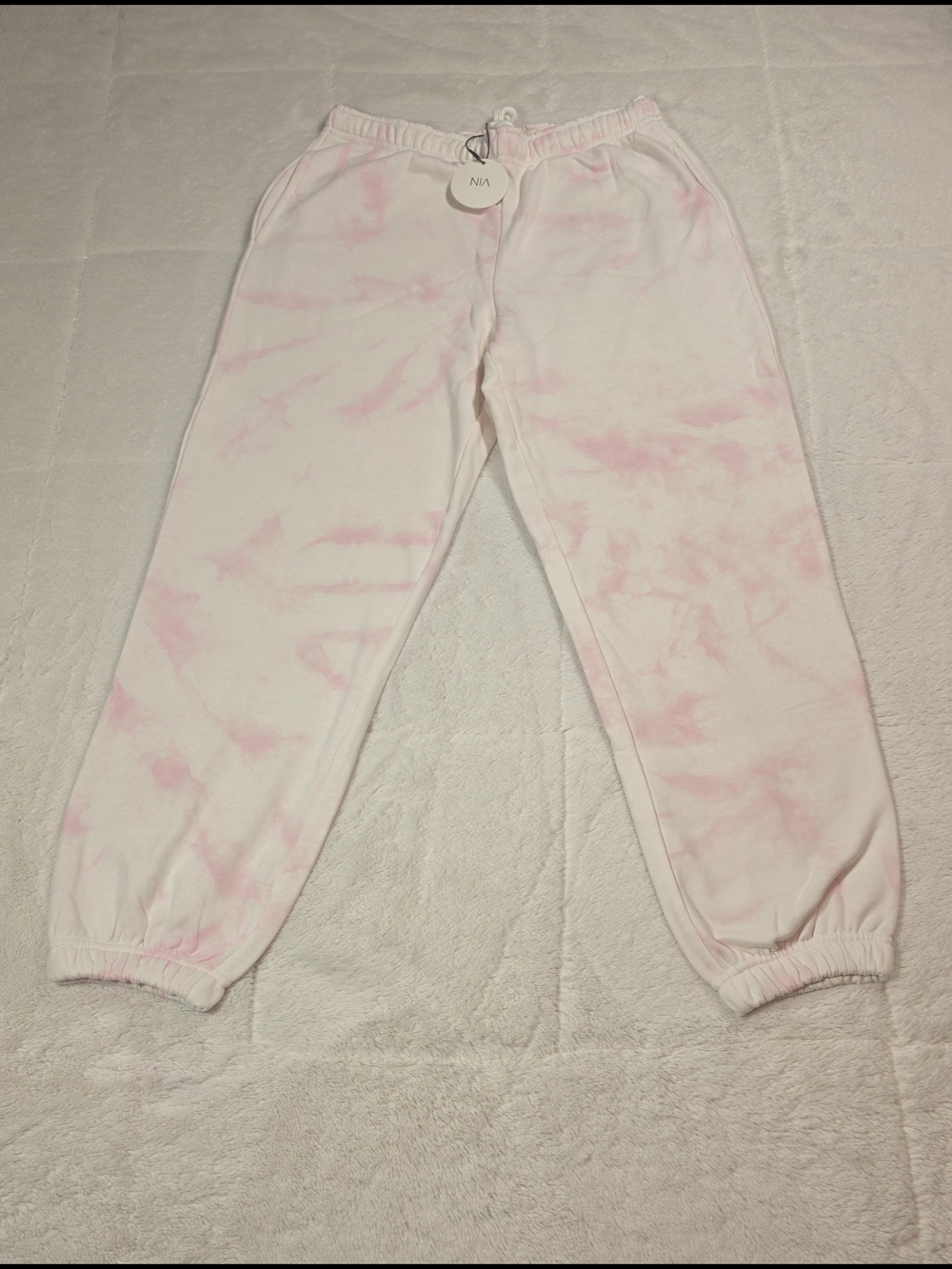 NIA Pink Tie-Dye Jogger Sweatpants(NIA-05,06)